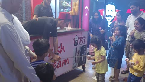 Turkish ice cream