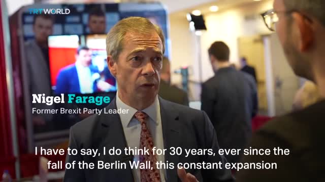 Brexit Leader Sir Nigel Farage Blames Nato For 'Poking' Russia