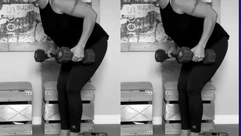 Bent Over Row & Bicep Row