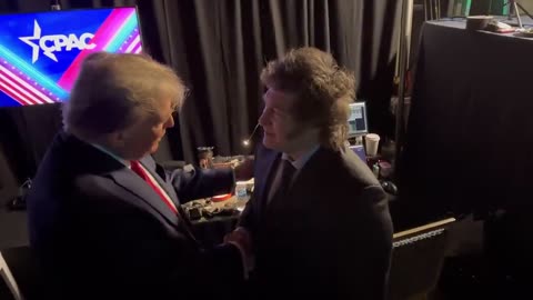 Trump with Javier Milei - Make Argentina Great Again !