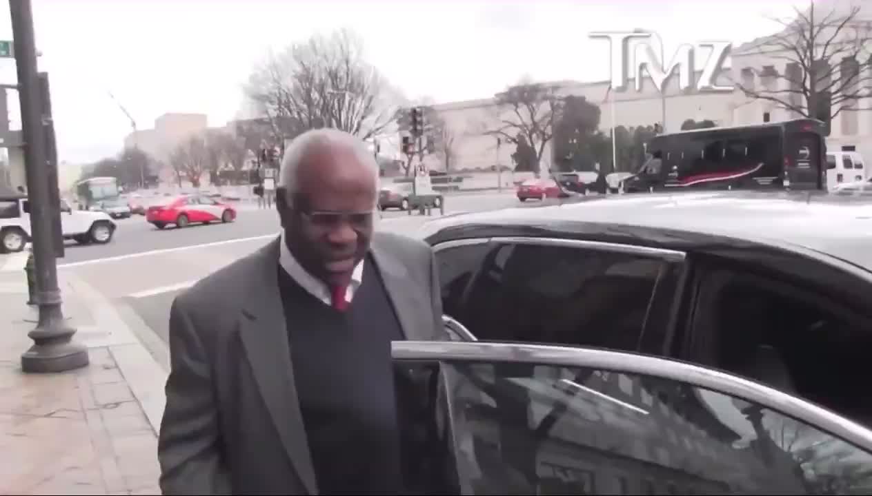 Clarence Thomas’ laughter is contagious