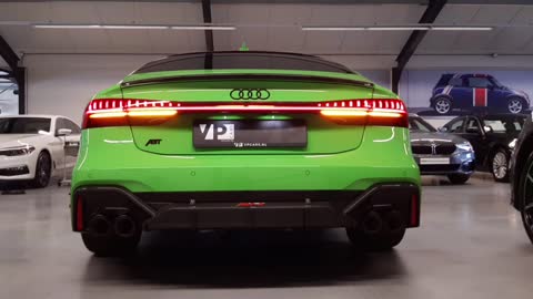 Audi RS7 R ABT 1/125 (725hp) Sound and Visual Review