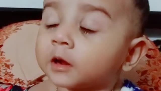 Little baby swimming. Cute baby videos.