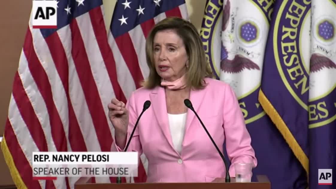 Pelosi calls National Guard stormtroopers