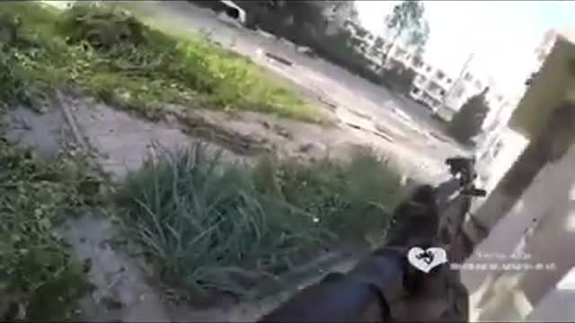 Ukraine War Ukrainian Soldier Catches Ricochet With Forearm And Plate Carrier