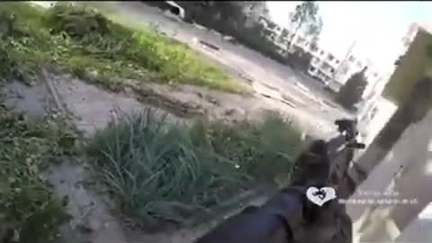 Ukraine War Ukrainian Soldier Catches Ricochet With Forearm And Plate Carrier