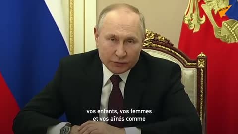 Poutine s’est adressé aux militaires ukrainiens