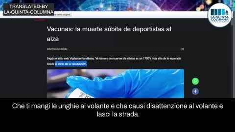 Tra Gennaio del 2021 e Aprile del 2022 la morte degli atleti è aumentata di un 1700%