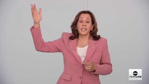 Kamala Talks A Lot, Says Absolutely Nothing During Space Exploration Speech