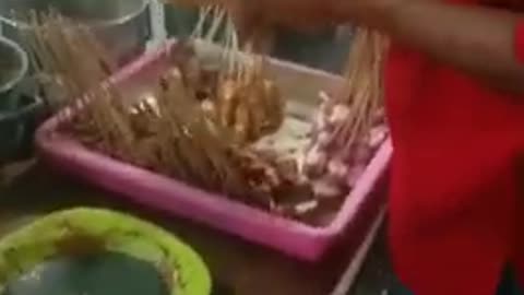 Street food indonesian SATE