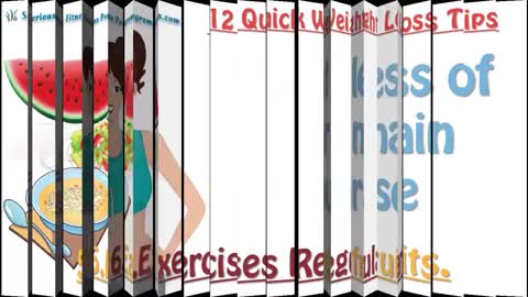 12 Quick Weight Loss Tips, Quick Ways To Lose Weight