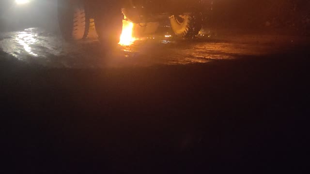 Firing of dumper