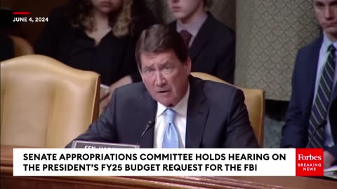 FBI's Wray Asked If Trump's Trials Are 'Coordinated Election Interference' Or 'Just A Coincidence'