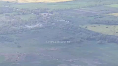 Russian Artillery Hammering Ukrainian Positions In The Zaporozhye Direction