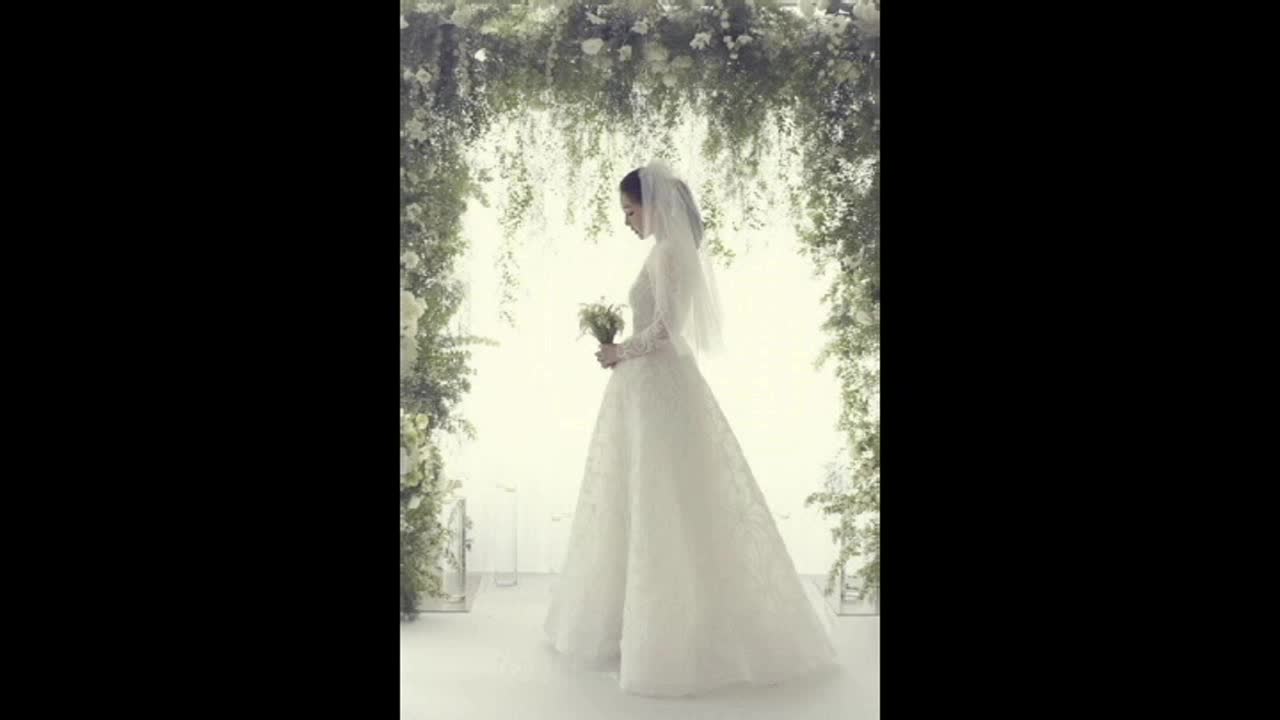 Actress Choi Ji Woo Is A Beautiful Bride!