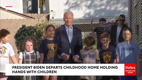 Joe talks with the Kids