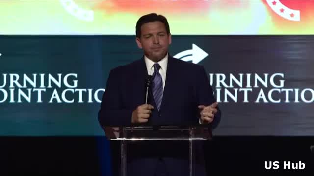 Governor Ron DeSantis Speaks at the Student Action Summit July 22, 2022