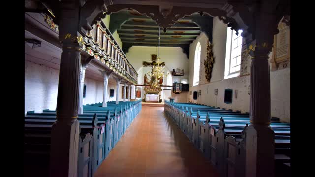 The town of Tetenbüll, Germany.