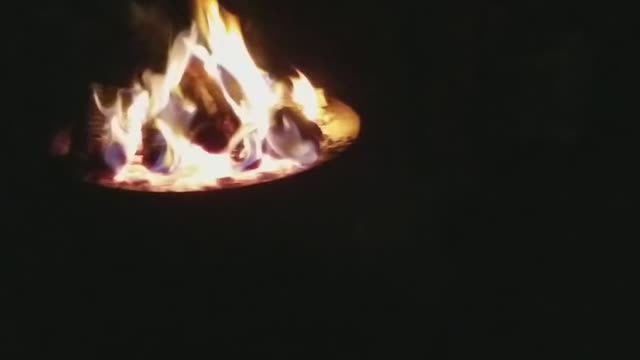 Sitting by the Camp Fire