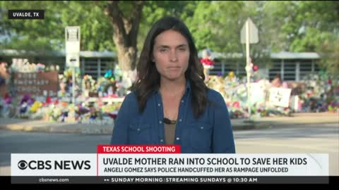 Angel Mom of Uvalde describes a chilling threat by police