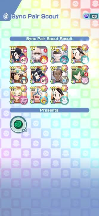 Pokémon Masters: Mallow Spotlight Sync Pair Scout x11 Opening