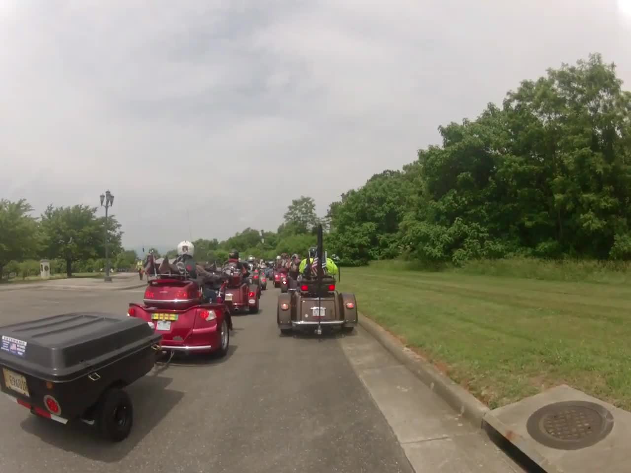 Run For The Wall Montvale Elem School Bedford County, Virginia To D-Day