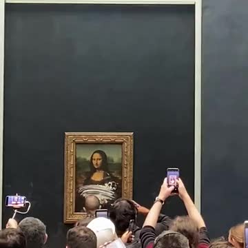 Liberal Activist Does The UNTHINKABLE, Wipes Cake On The Mona Lisa