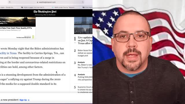 20210223 - Migrant Facilities, Not Kids in Cages, The Media Hypocrisy