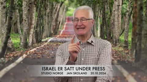 Israel er satt under press, Jan Skoland