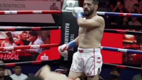 A Ritual was performed after knocking out his opponent