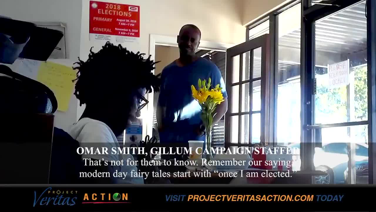 Andrew Gillum staffer admits his boss is among the "crazies" of the far-left