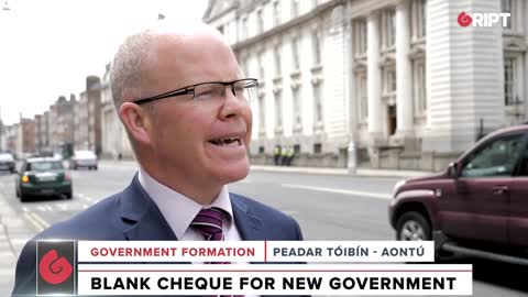 Aontú leader reacts to Government formation document
