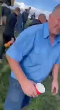 These are the type of Russians being mobilized by Putin. Drunken farmers and goat herders.