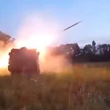 Footage from R70 Vampir MLRS From Czech Republic