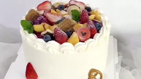 delicious fruit cake