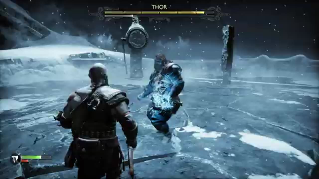 God of war Ragnarok vs odin ps5 gameplay