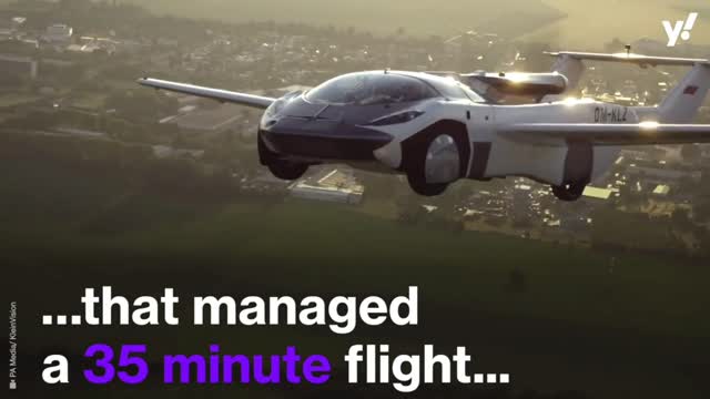 Flying car completes incidrible test flight