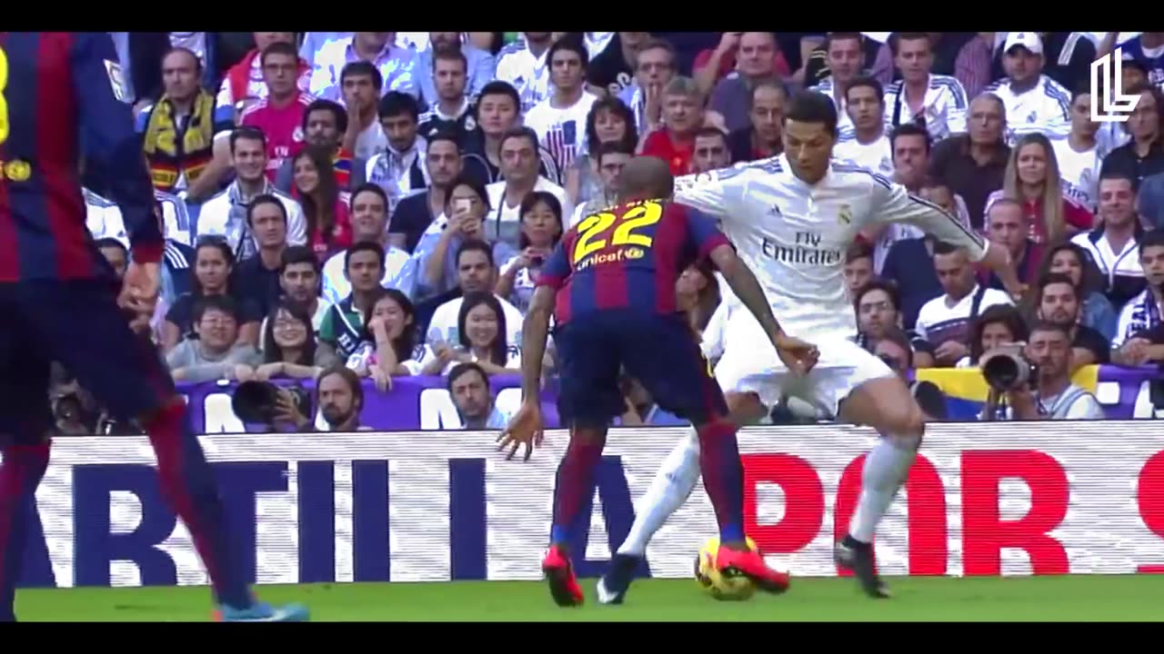 Cristiano Ronaldo Destroying Barcelona.