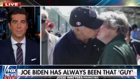 Creepy Uncle Joe Has A Problem - Jesse Watters