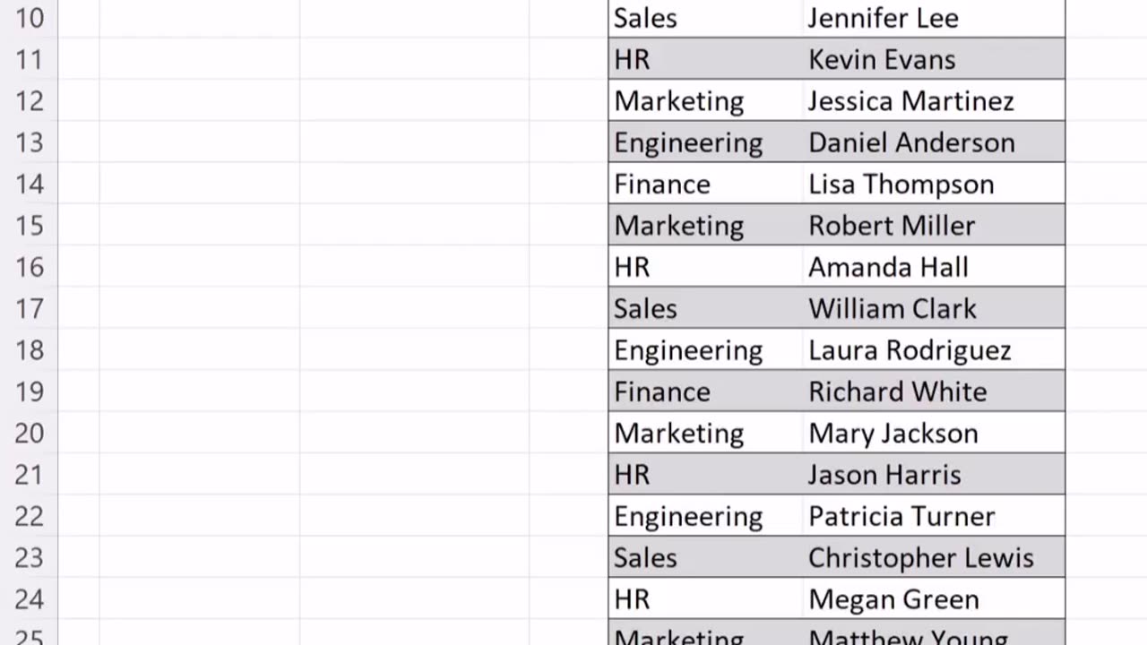 Excel Tips ( Drop Down )