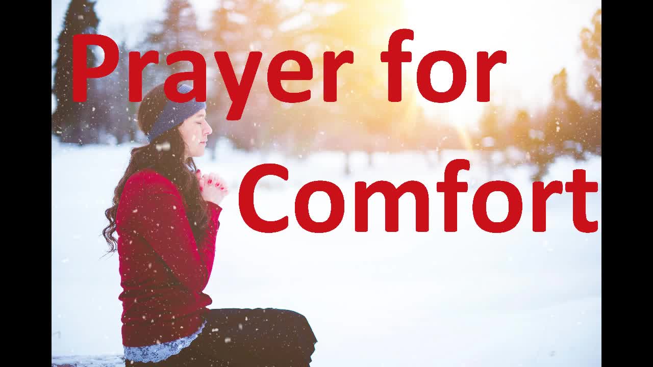 Prayer for Comfort