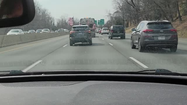 The Peoples Convoy - First Trip Around the Capital Beltway