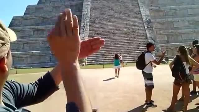 El extraño efecto de sonido en las pirámides de Chichen Itza