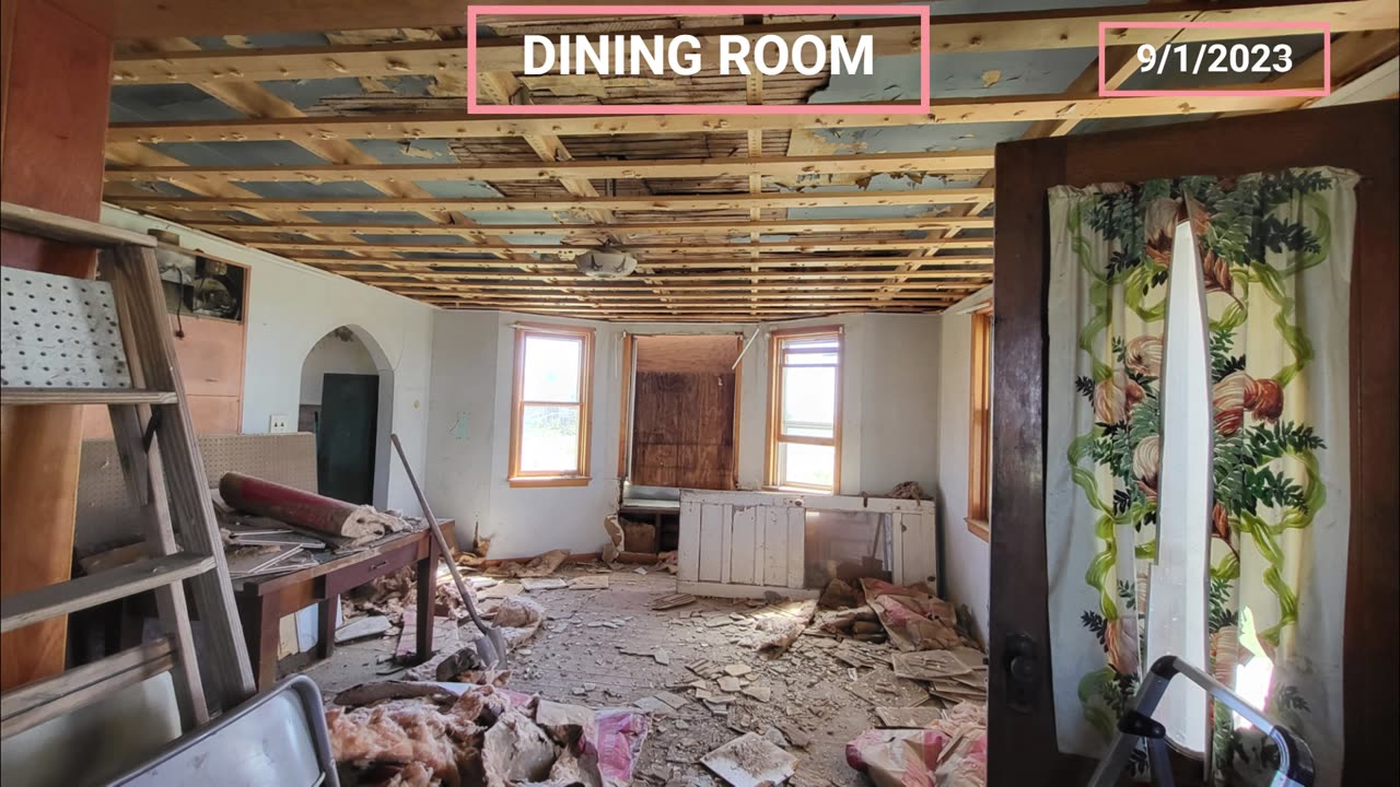 Dining room demo