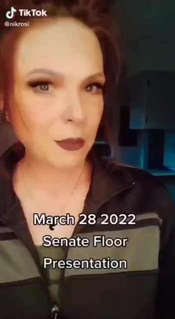 March 28,2022 On the Senate Floor