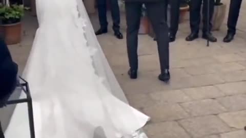 Everything is perfect at the wedding