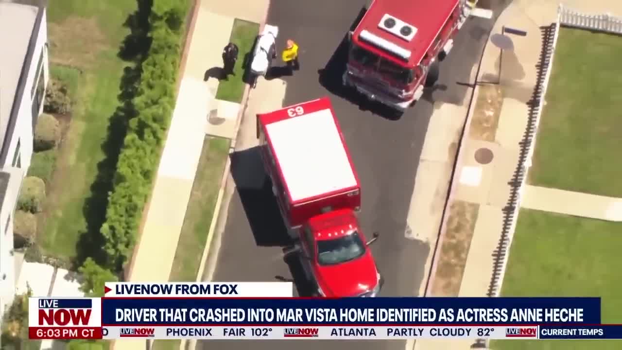 Anne Heche was ALIVE!