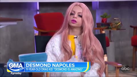 11 yr old drag kid on Good Morning America