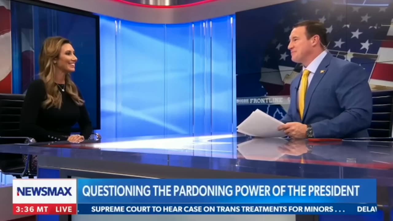 Newsmax Interview : Alina Habba And Possibility of Biden Pardoning Himself