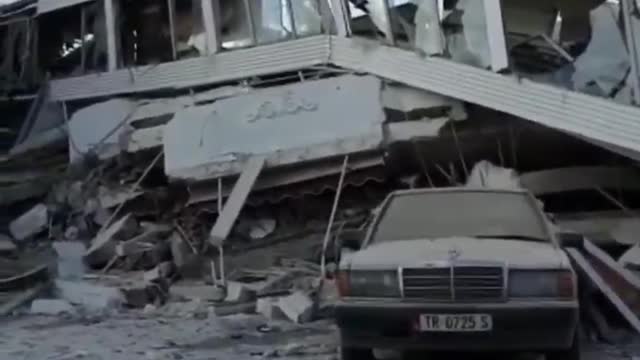 Albania earthquake aftermath with 6.4 magnitude